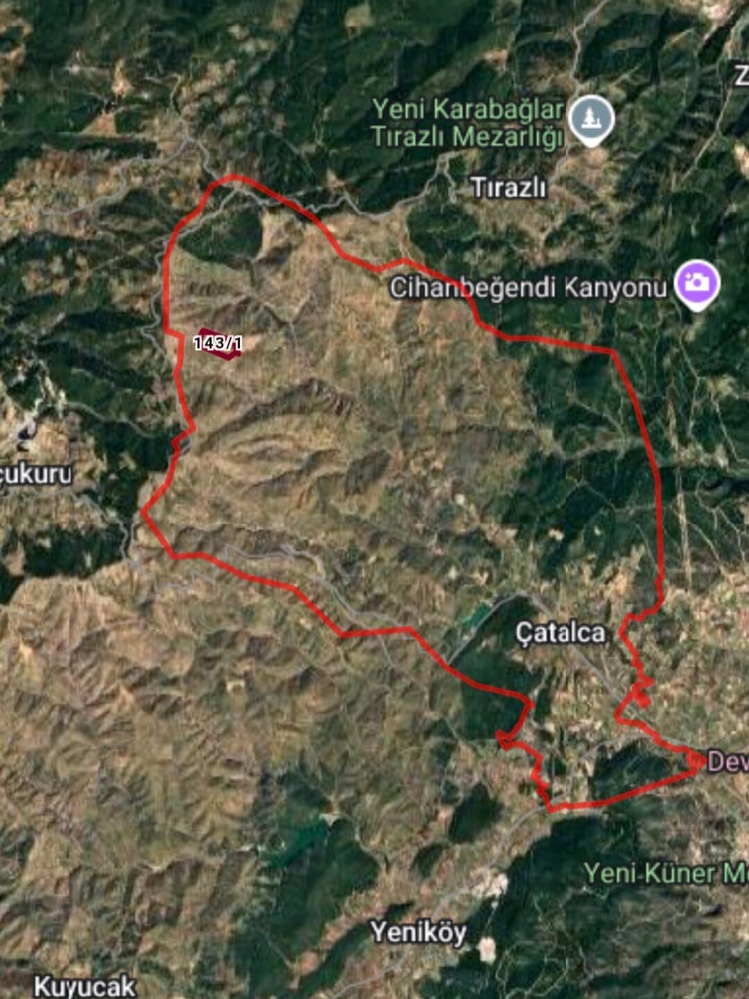 Menderes Çatalca Aynalı Kavak Mevkisinde Satılık Arsa 3