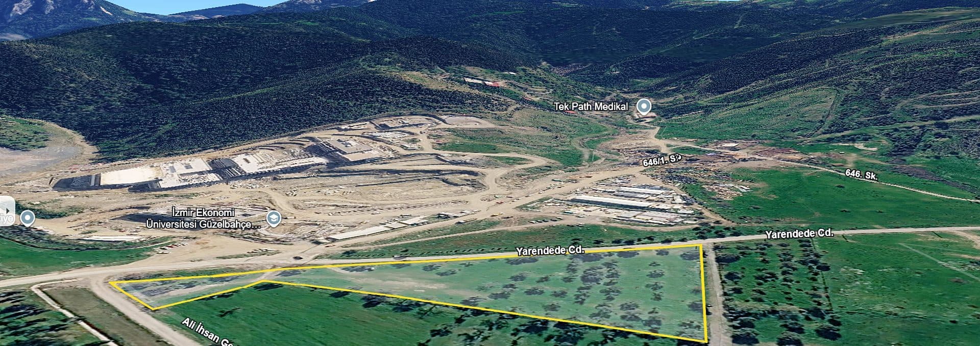 GÜZELBAHÇE YAKA MH YATIRIMLIK ARAZİ 2